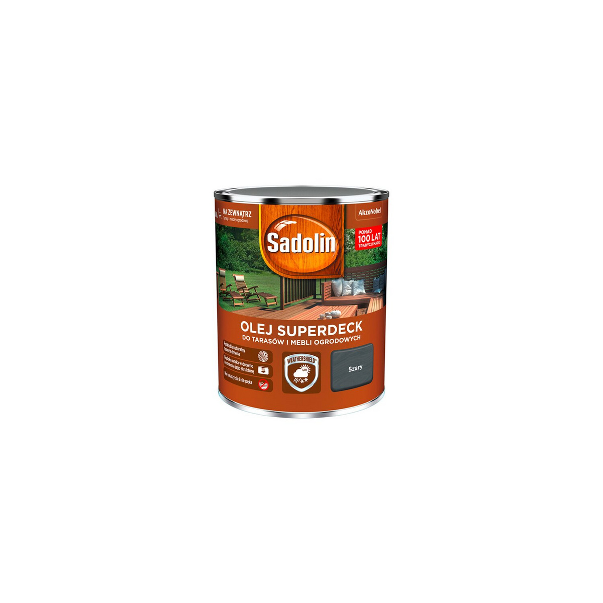 SADOLIN SUPERDECK SZARY 0,75L