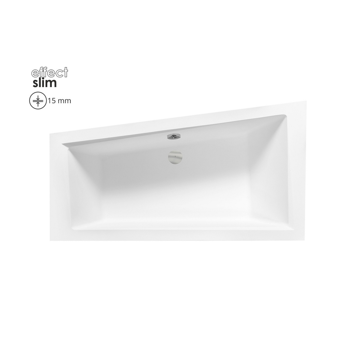 INTIMA SLIM WANNA 150X85 PRAWA /WAIT-150-SP / BESCO
