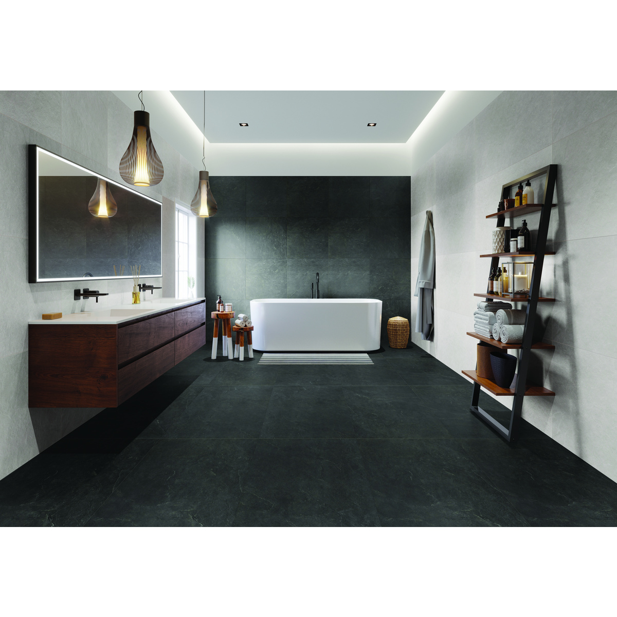 CERAMICA LIMONE ASH WHITE MAT 1197X1197X6 RECT. GAT.I