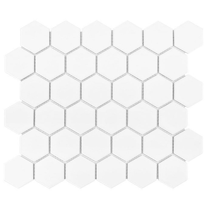 HEXAGON WHITE 51 MATT 28,2X27,1 /DUNIN/