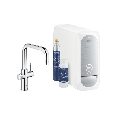 BLUE HOME ZESTAW STARTOWY Z WYLEWKĄ U, CHROM /31456001/ GROHE