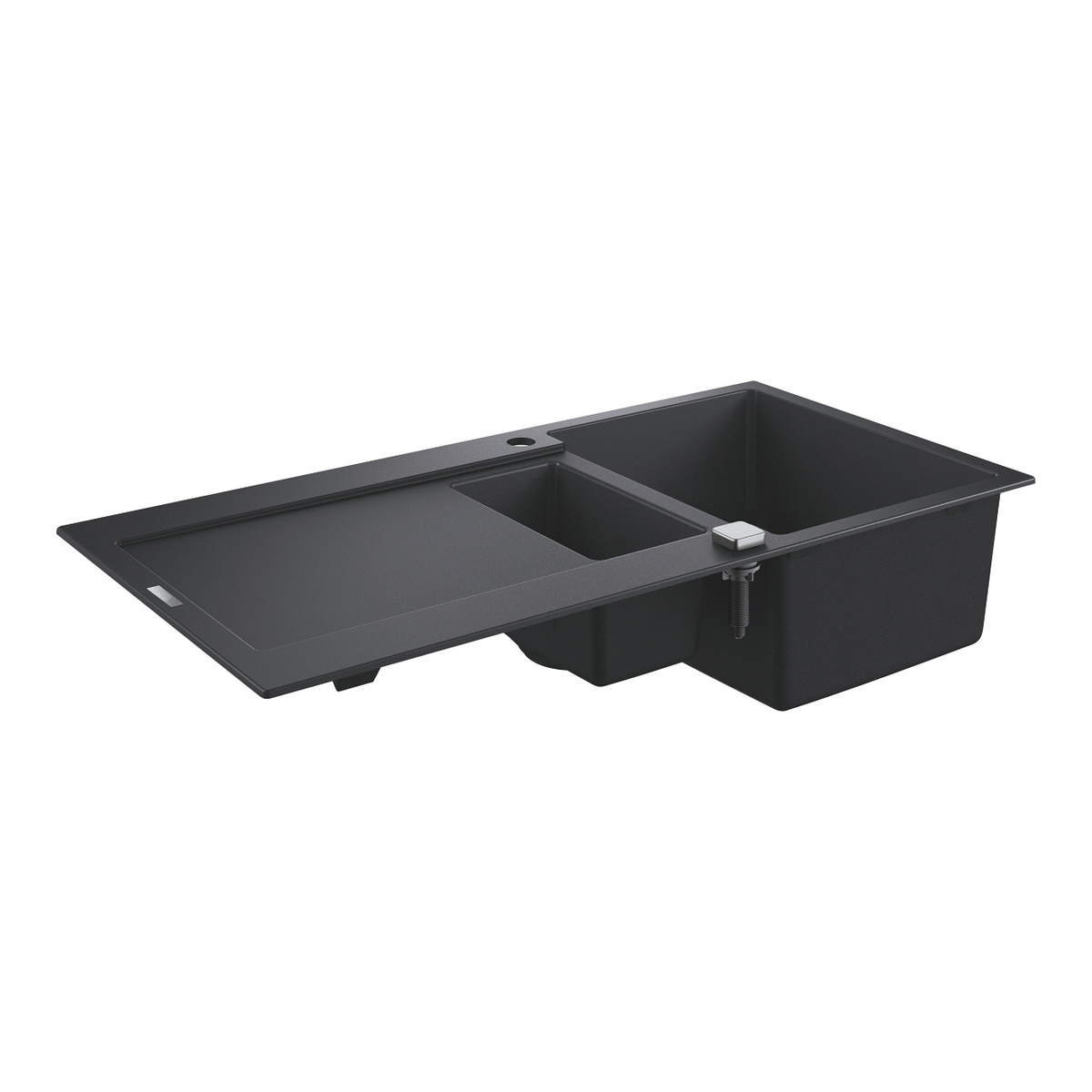 31646AP0 K500 ZLEWOZMYWAK KOMPOZYTOWY Z OCIEKACZEM, CZARNY GRANIT/ GROHE