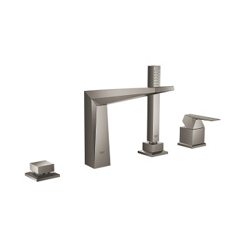 ALLURE BRILLIANT OHM BATH 4-OTW BATERIA WANNOWA HARD GRAPHITE /19787AL1/ GROHE