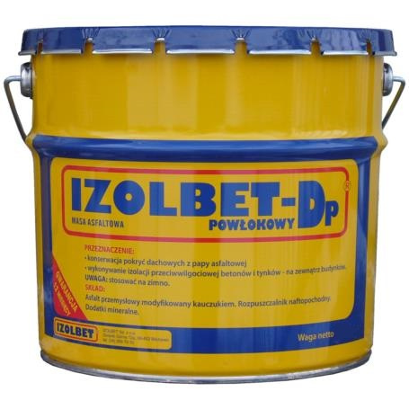 MASA POWŁOKOWA IZOLBET DP 5KG POWŁOKOWY PLASTIK