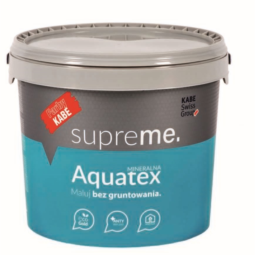 FARBA AQUATEX BAZA A (BIAŁA) 2,5L  /KABE/