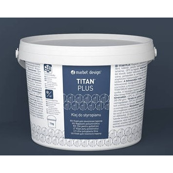 KLEJ AKRYLOWY DO STYROPIANU MARBET TITAN PLUS 1KG