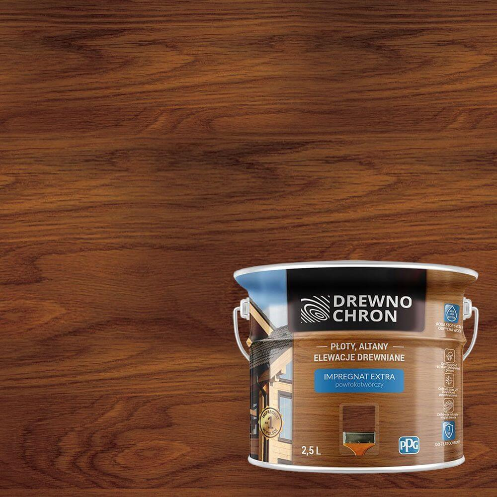 IMPREGNAT EXTRA POWŁOKOTWÓRCZY DREWNOCHRON 2.5L DĄB CIEMNY