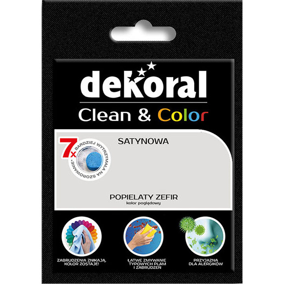 TESTER CLEAN&COLOR POPIELATY ZEFIR 0.04L /PPG/