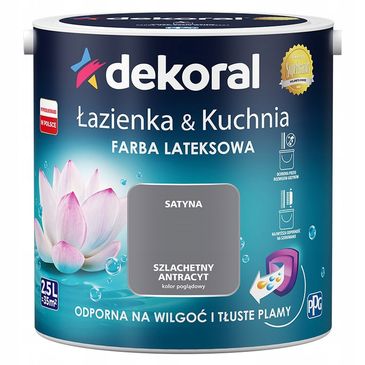 ŁAZIENKA & KUCHNIA SZLACHETNY ANTRACYT 2.5L