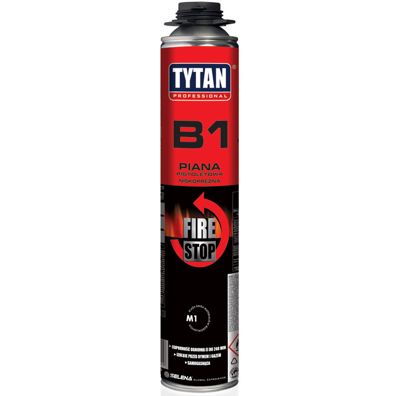 PIANKA OGNIOODPORNA PISTOLETOWA TYTAN 750ML