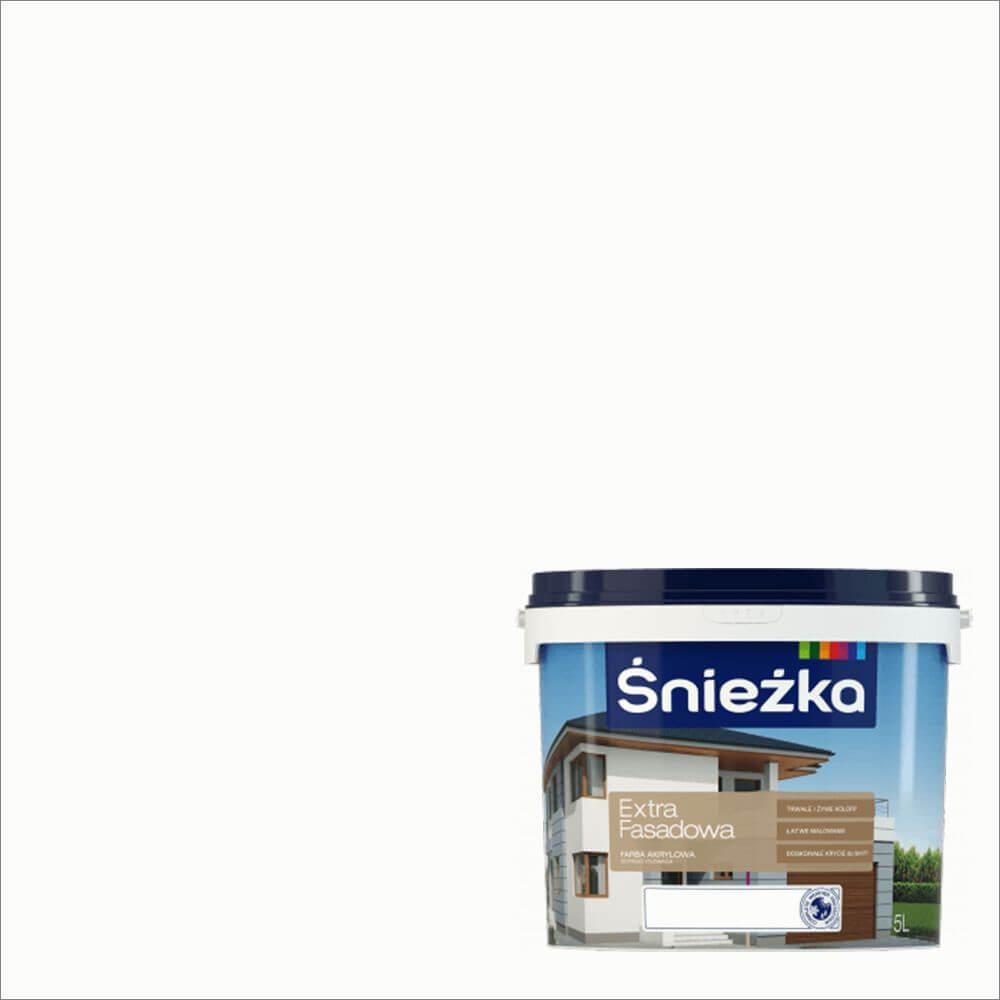 ŚNIEŻKA EXTRA FASADA 10L BIAŁA  300 A