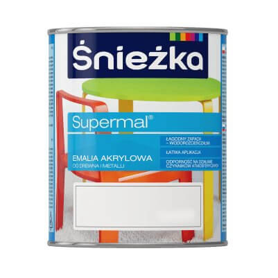 SUPERMAL EMALIA AKRYLOWA BAZA C 9L /ŚNIEŻKA/