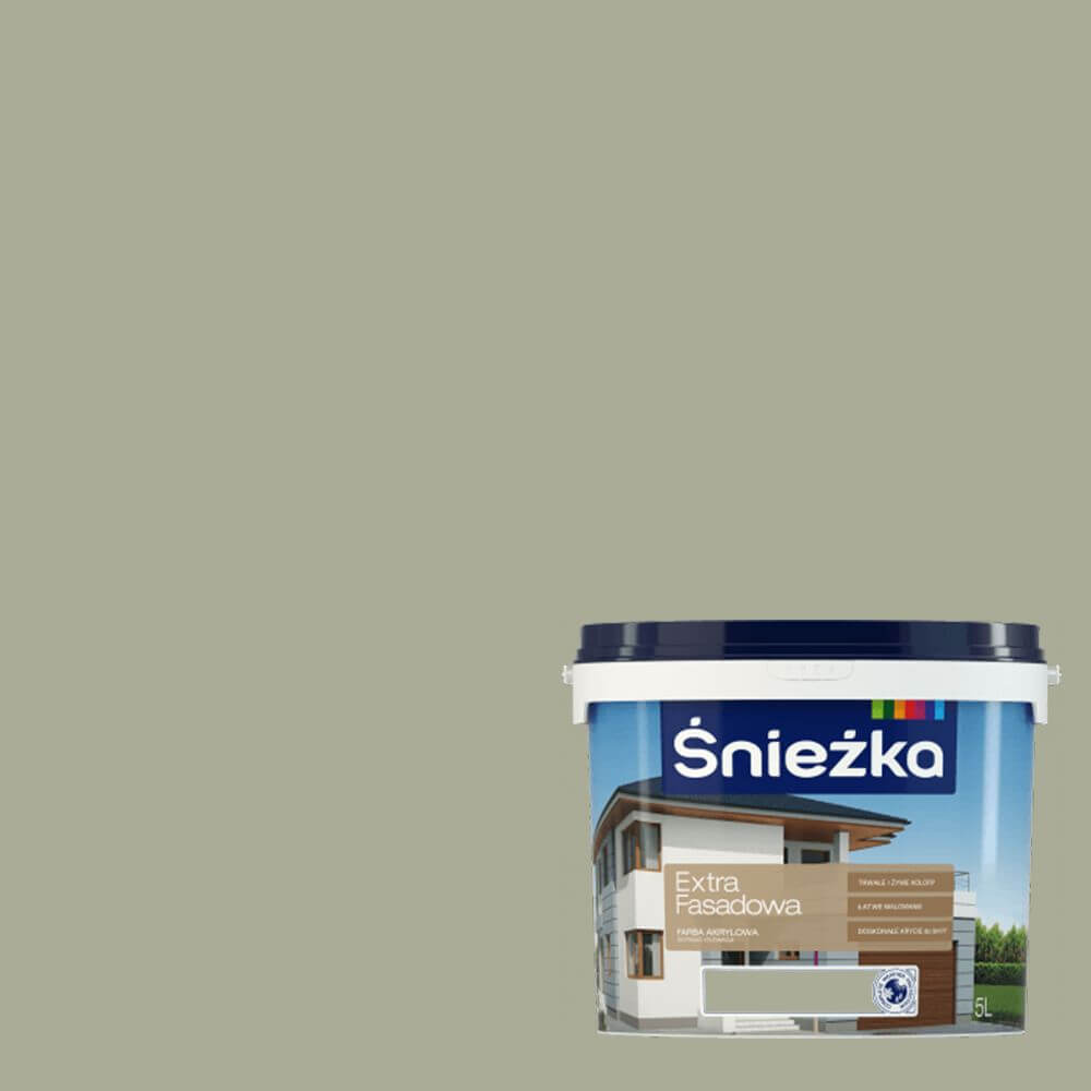 ŚNIEŻKA EX. FASADOWA 5L GRAFITOWY 307 B