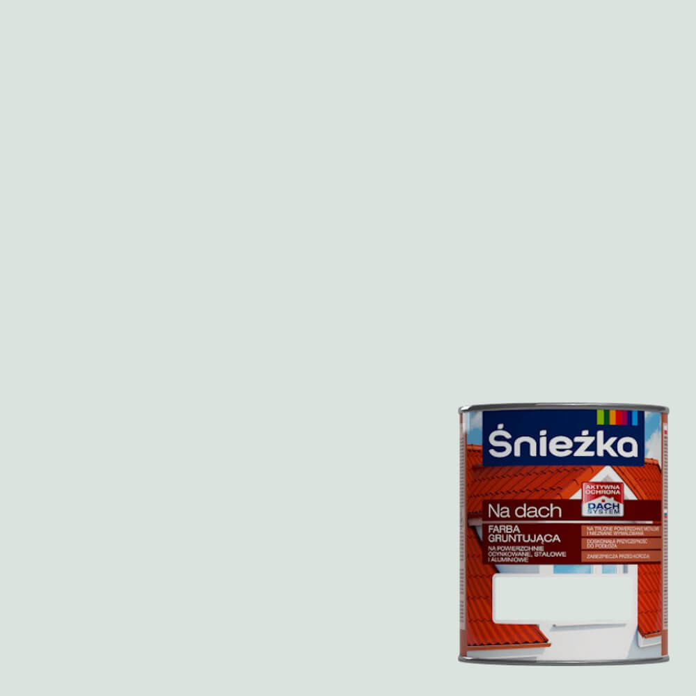 ŚNIEŻKA NA DACH GRUNT POPIELATY. 5L ŚNIEŻKA