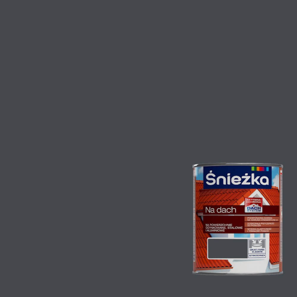 ŚNIEŻKA NA DACH 10L GRAFIT  RAL7024
