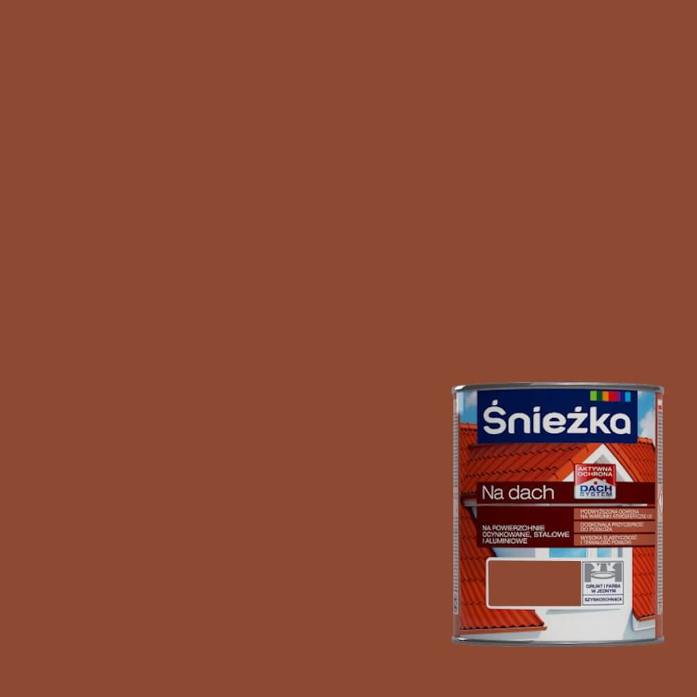 ŚNIEŻKA NA DACH 10L CEGLANY   RAL8004