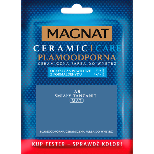FARBA CERAMICZNA MAGNAT CARE TESTER 30ML ŚMIAŁY TANZANIT A8