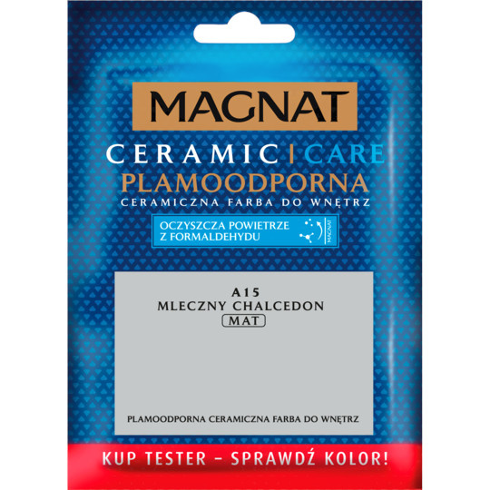 FARBA CERAMICZNA MAGNAT CARE TESTER 30ML MLECZNY CHALCEDON A15