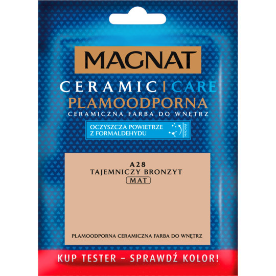 FARBA CERAMICZNA MAGNAT CARE TESTER 30ML TAJEMNICZY BRONZYT A28