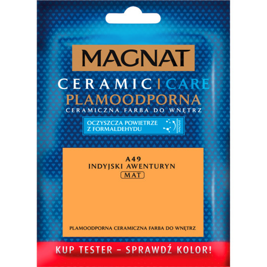 FARBA CERAMICZNA MAGNAT CARE TESTER 30ML INDYJSKI AWENTURYN A49
