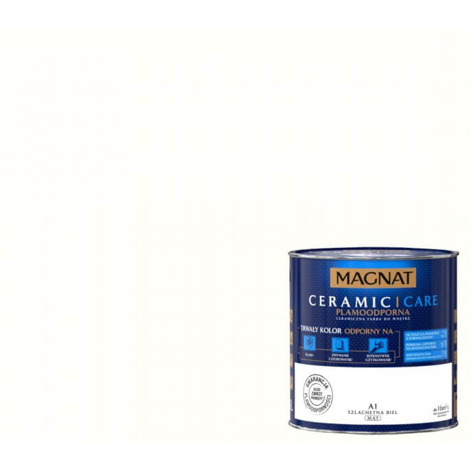 FARBA CERAMICZNA MAGNAT CARE 2.5L SZLACHETNA BIEL A1