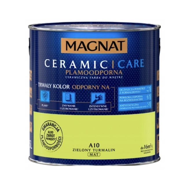 FARBA CERAMICZNA MAGNAT CARE 2.5L ZIELONY TURMALIN A10