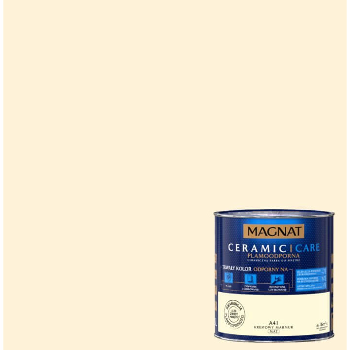 FARBA CERAMICZNA MAGNAT CARE 2.5L KREMOWY MARMUR A41