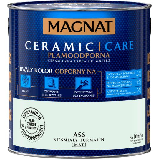 FARBA CERAMICZNA MAGNAT CARE 2.5L NIEŚMIAŁY TURMALIN A56