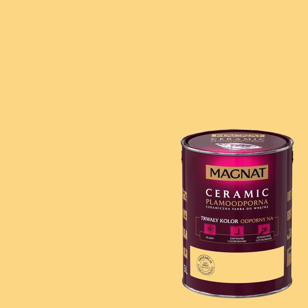 FARBA CERAMICZNA MAGNAT CERAMIC 5L MIODOWY AMBER C17