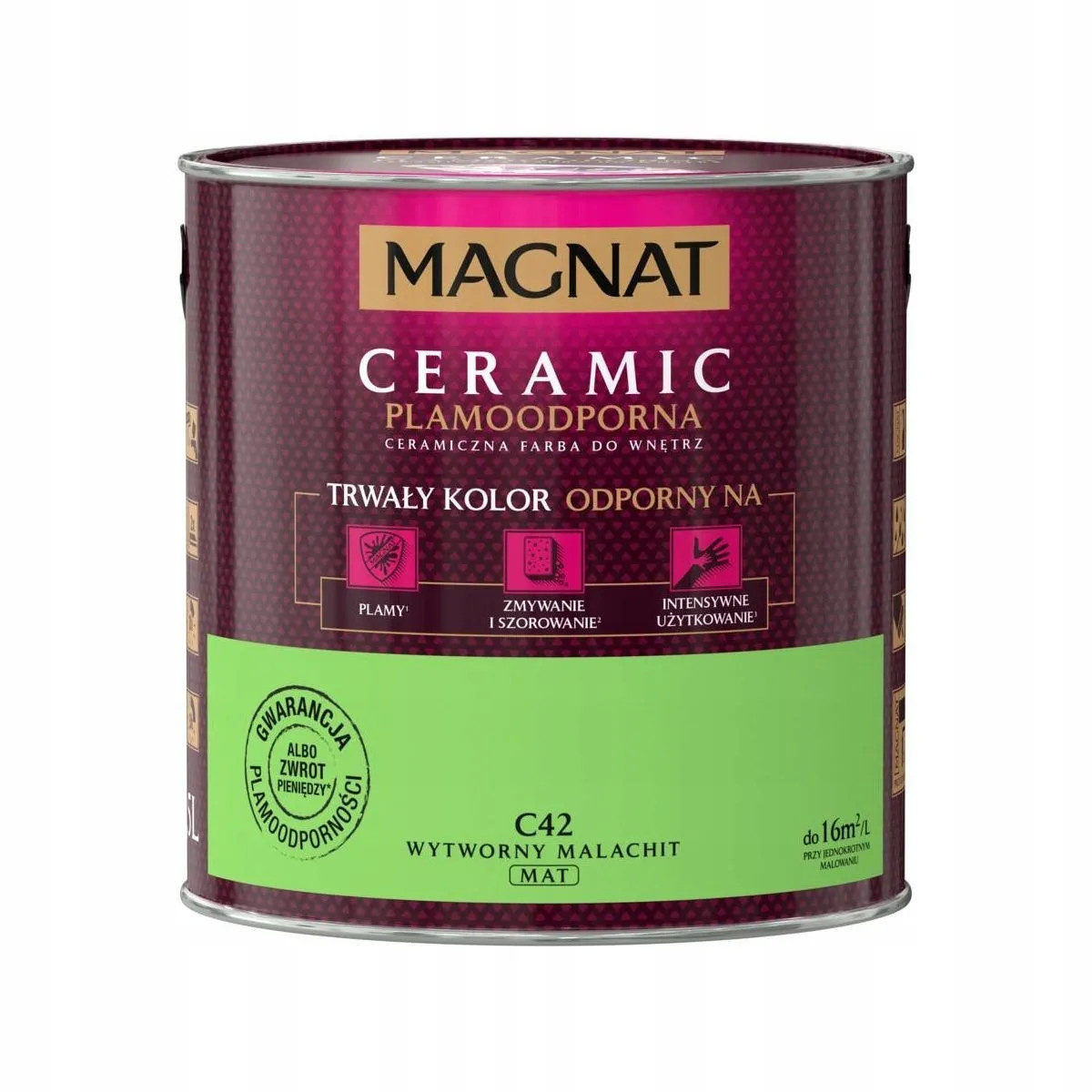 MAGNAT CERAMIC /C42/ WYTWORNY MALACHIT 5L