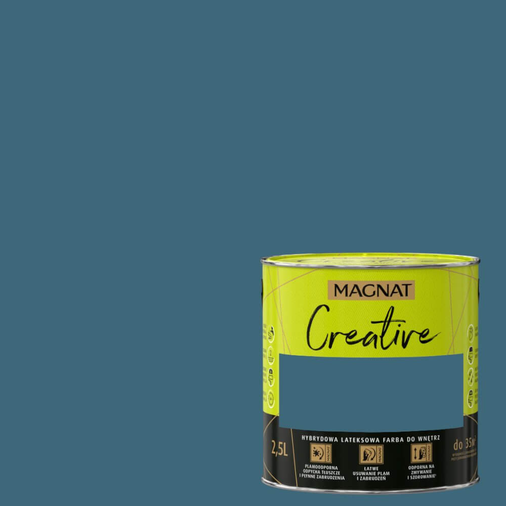 FARBA LATEKSOWA MAGNAT CREATIVE 2.5L BEZWZGLĘDNY AKWAMARYN CR38