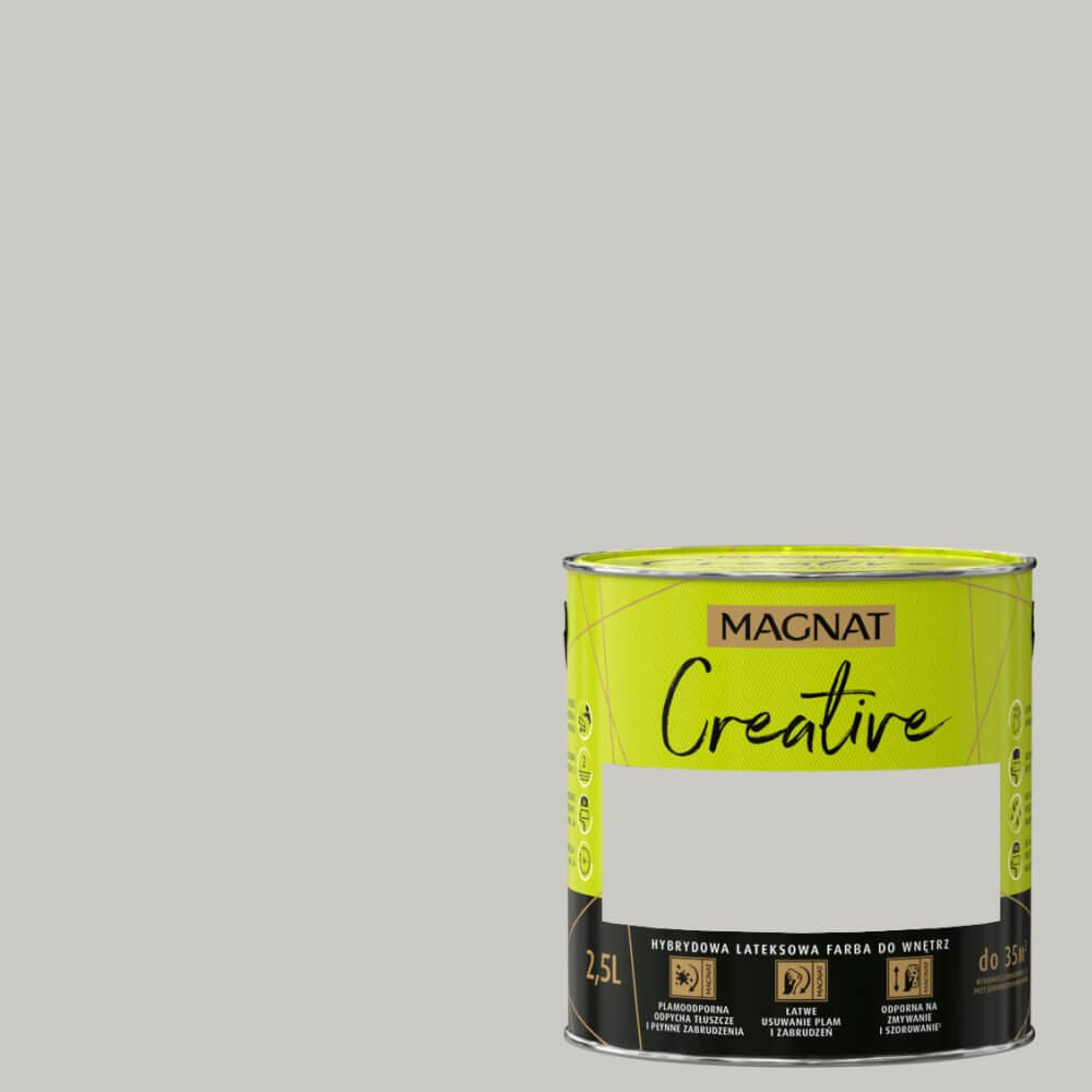 FARBA LATEKSOWA MAGNAT CREATIVE 5L BŁYSKOTLIWY HEMATYT CR49