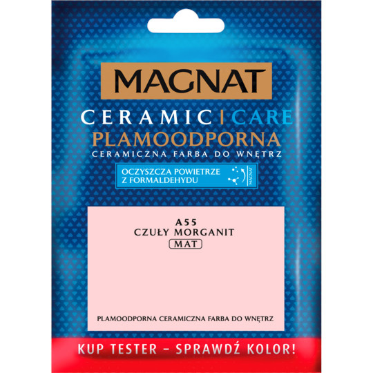 FARBA CERAMICZNA MAGNAT CARE TESTER 30ML CZUŁY MORGANIT A55