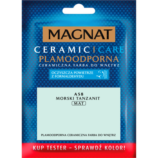 FARBA CERAMICZNA MAGNAT CARE TESTER 30ML MORSKI TANZANIT A58