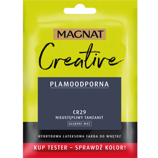 FARBA CERAMICZNA MAGNAT CREATIVE TESTER 30ML NIEUSTĘPLIWY TANZANIT CR29