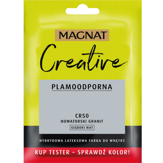 FARBA CERAMICZNA MAGNAT CREATIVE TESTER 30ML NOWATORSKI GRANIT CR50