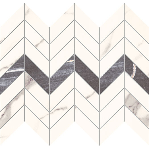 MOZAIKA DOMINO BONELLA WHITE 29,8X24,6X1 GAT.I